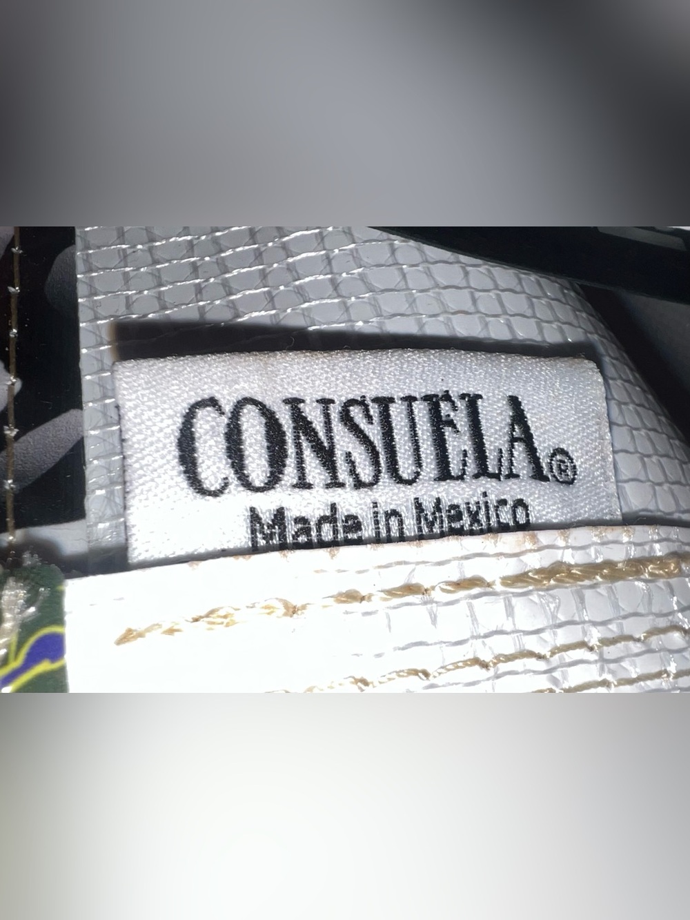NWT Consuela Grab N Tote Zoe Black Multi Sticker-Print Tote Bag - Picture 11 of 11